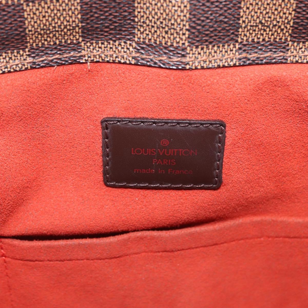 LOUIS VUITTON Damier Ebene Parioli GM Shoulder Bag N51124 LV Auth 209996