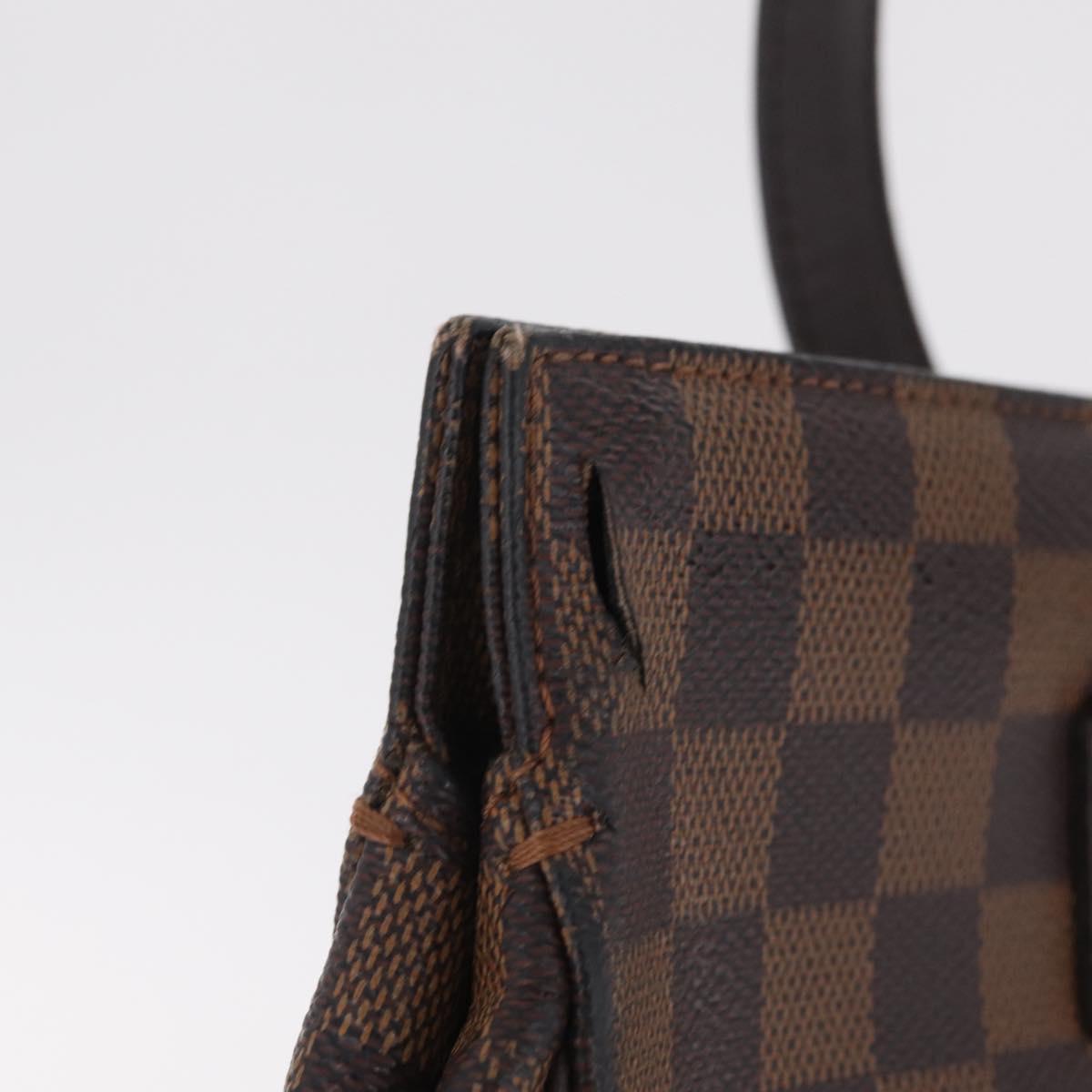 LOUIS VUITTON Damier Ebene Parioli GM Shoulder Bag N51124 LV Auth 209996