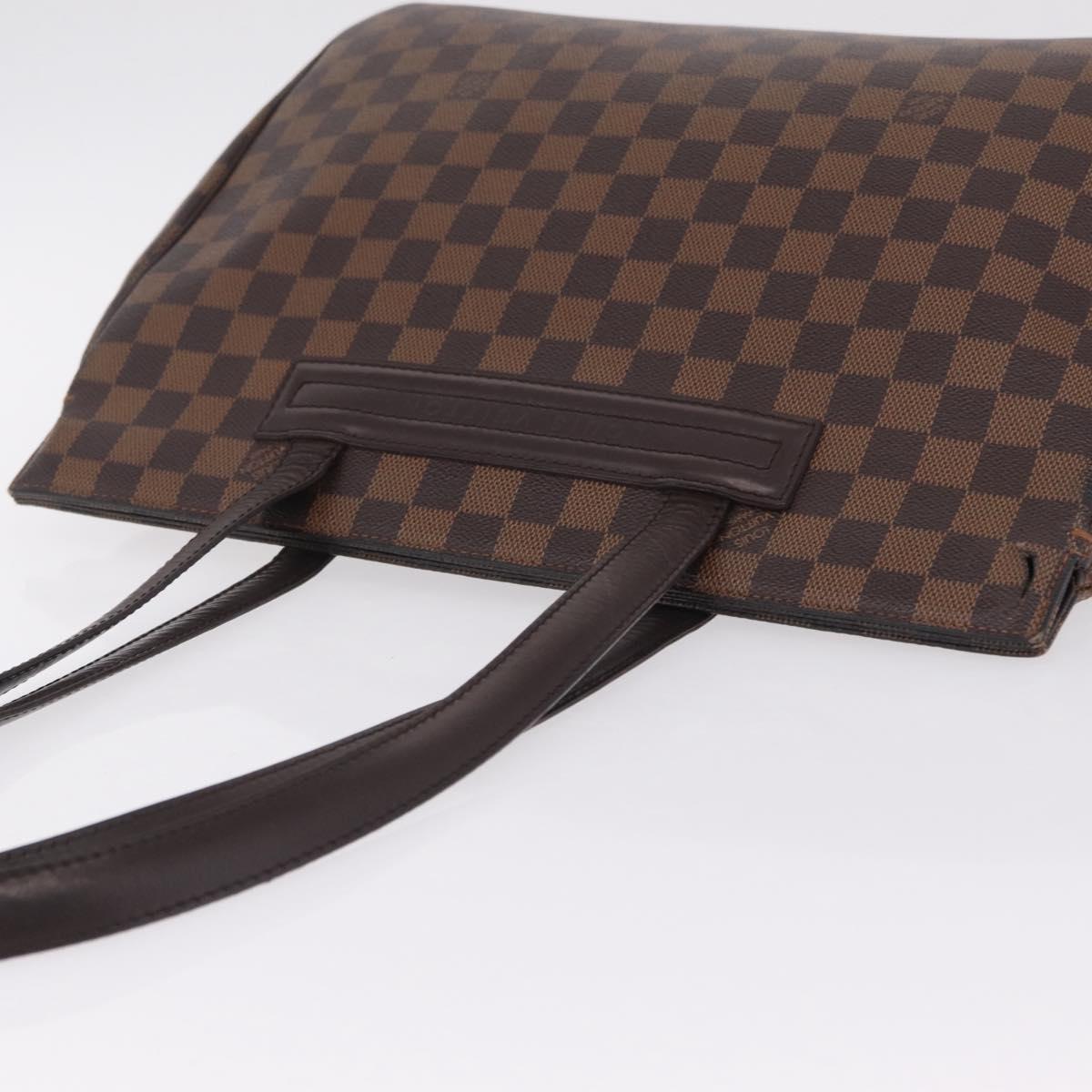 LOUIS VUITTON Damier Ebene Parioli GM Shoulder Bag N51124 LV Auth 209996