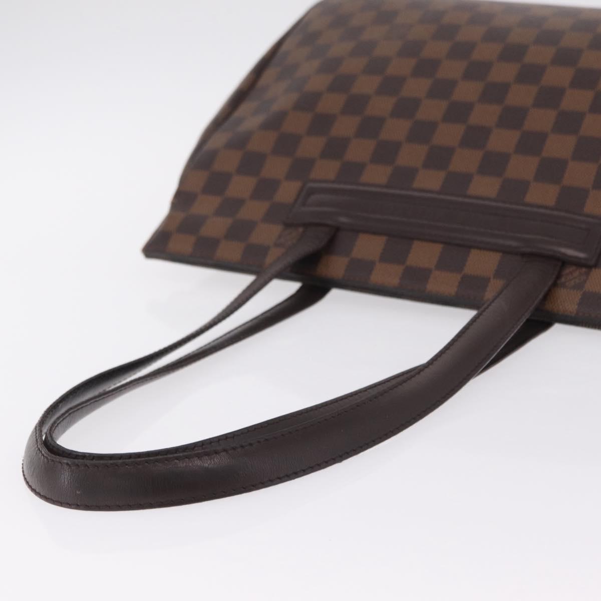 LOUIS VUITTON Damier Ebene Parioli GM Shoulder Bag N51124 LV Auth 209996