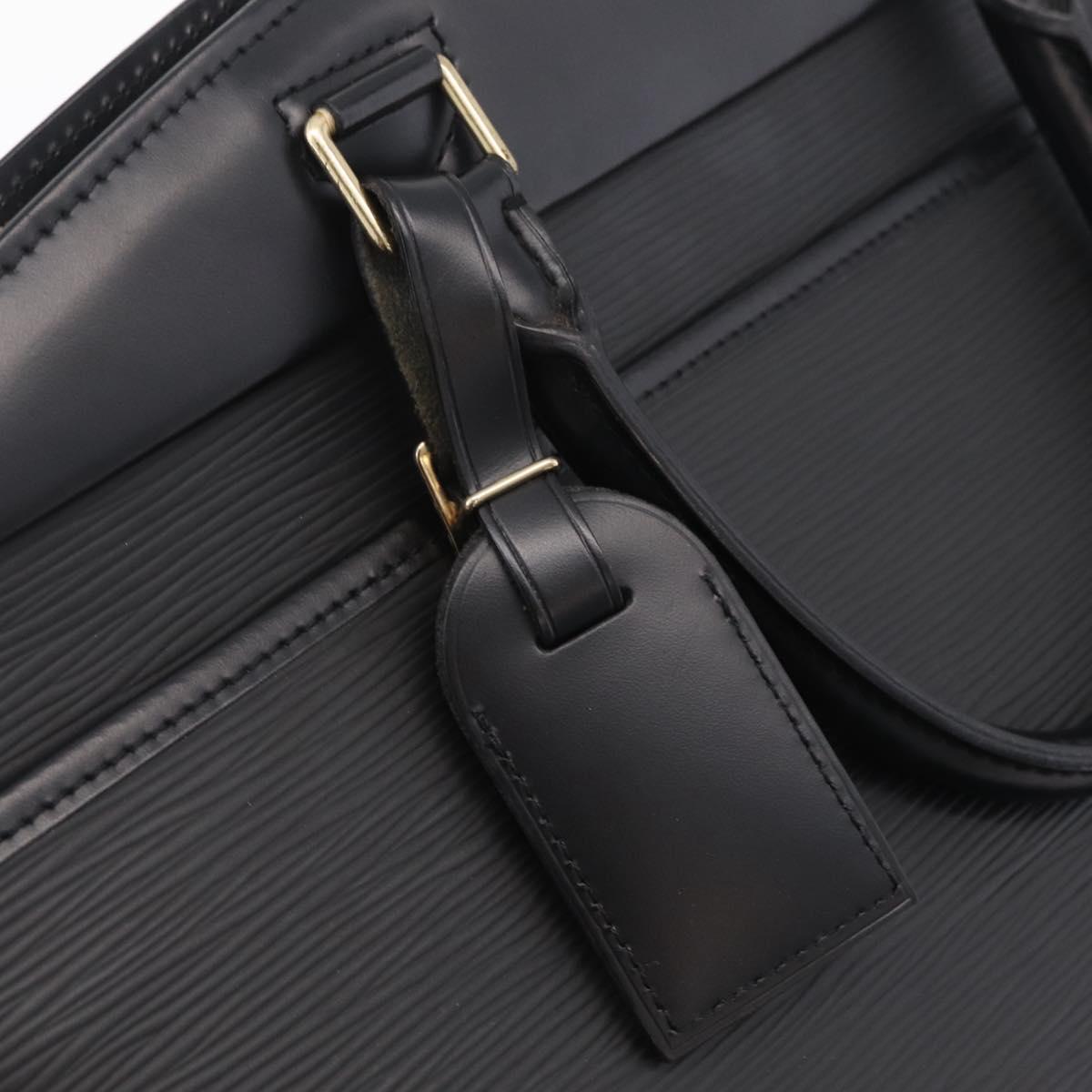 LOUIS VUITTON Epi Riviera Hand Bag Black M48182 LV Auth 210016