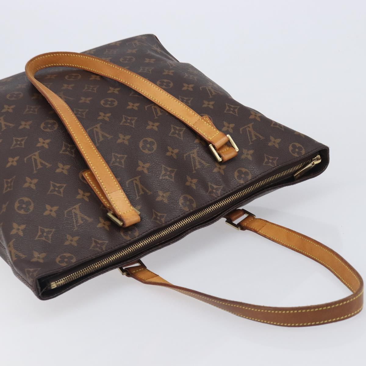 LOUIS VUITTON Monogram Cabas Mezzo Tote Bag M51151 LV Auth 210017