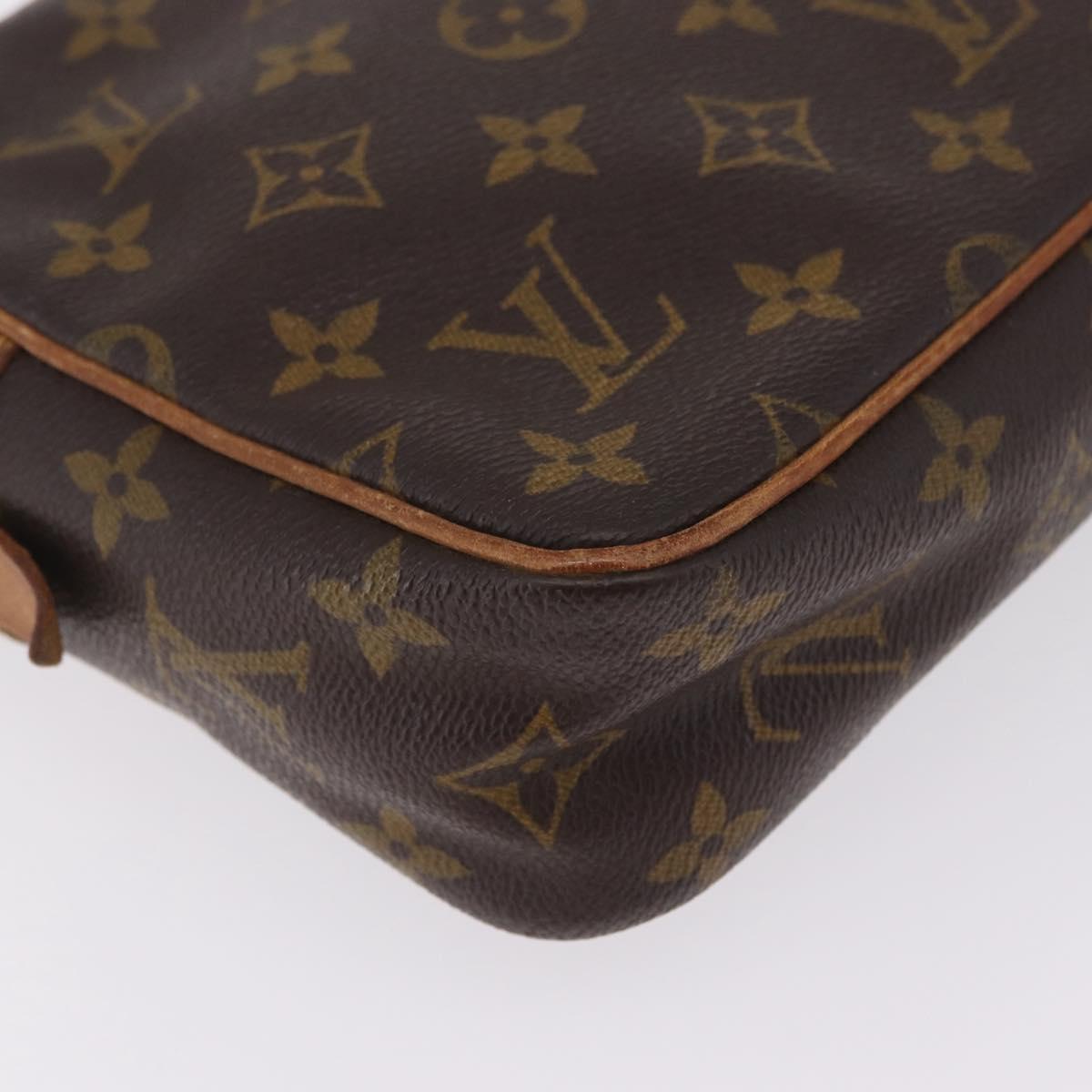 LOUIS VUITTON Monogram Compiegne 23 Clutch Bag M51847 LV Auth 210022