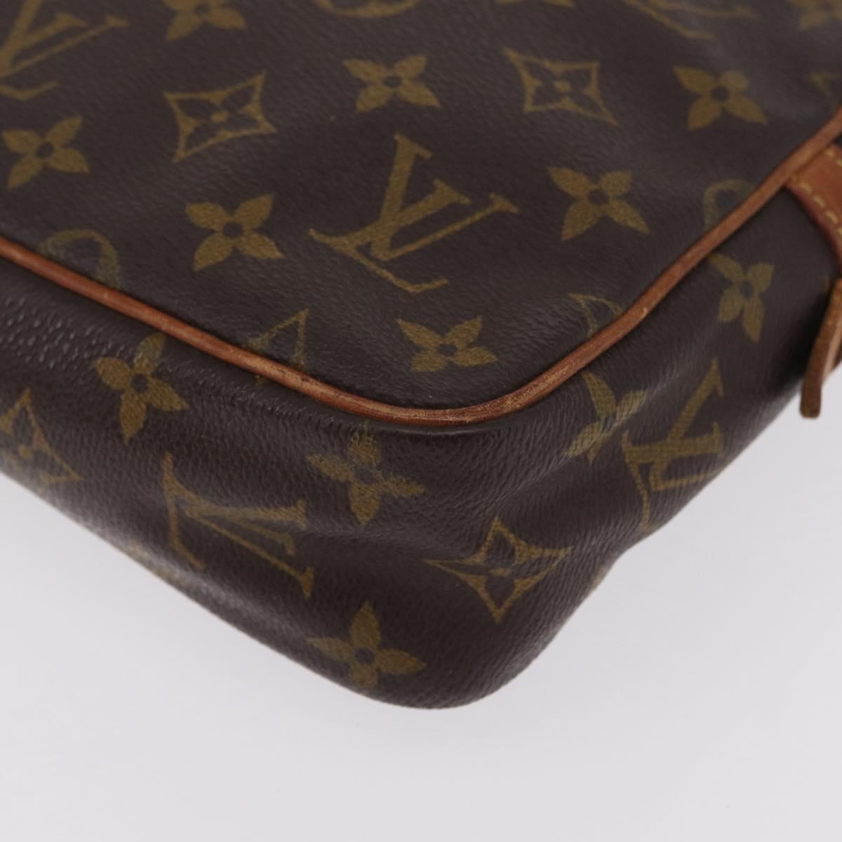 LOUIS VUITTON Monogram Compiegne 23 Clutch Bag M51847 LV Auth 210022