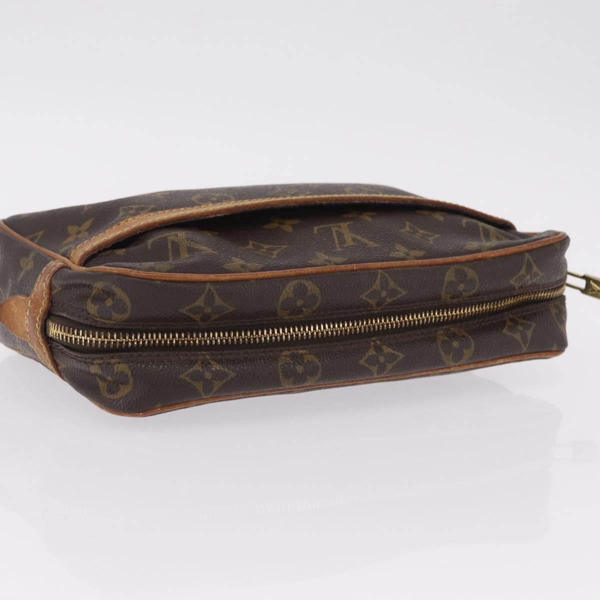 LOUIS VUITTON Monogram Compiegne 23 Clutch Bag M51847 LV Auth 210022