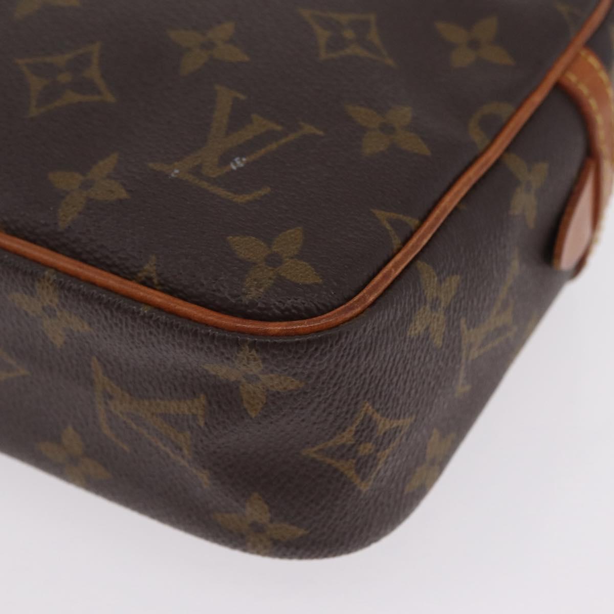 LOUIS VUITTON Monogram Compiegne 23 Clutch Bag M51847 LV Auth 210023