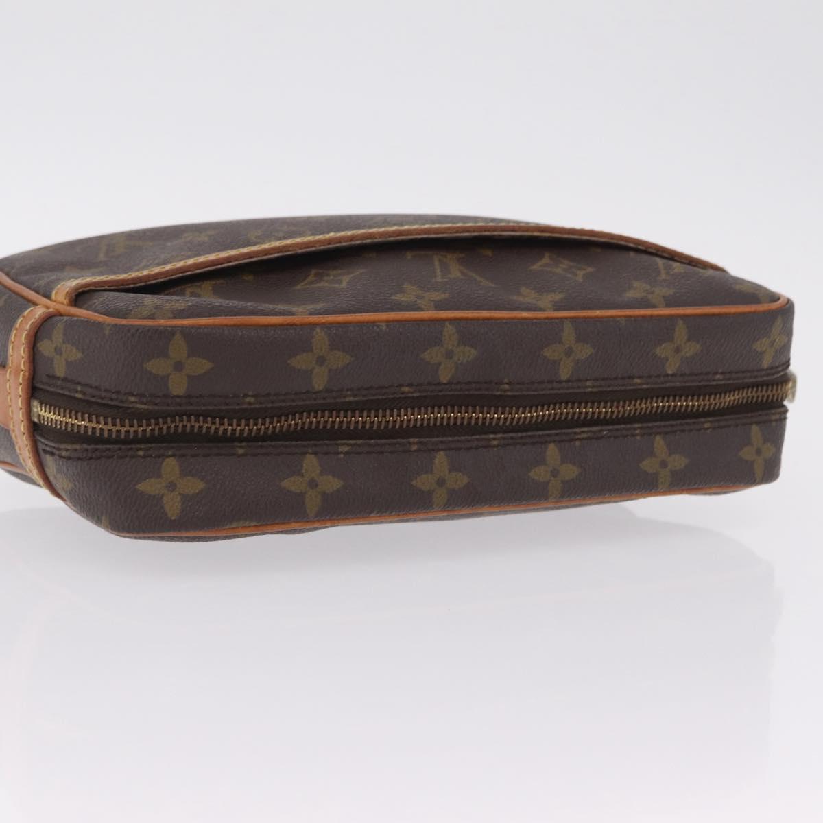 LOUIS VUITTON Monogram Compiegne 23 Clutch Bag M51847 LV Auth 210023