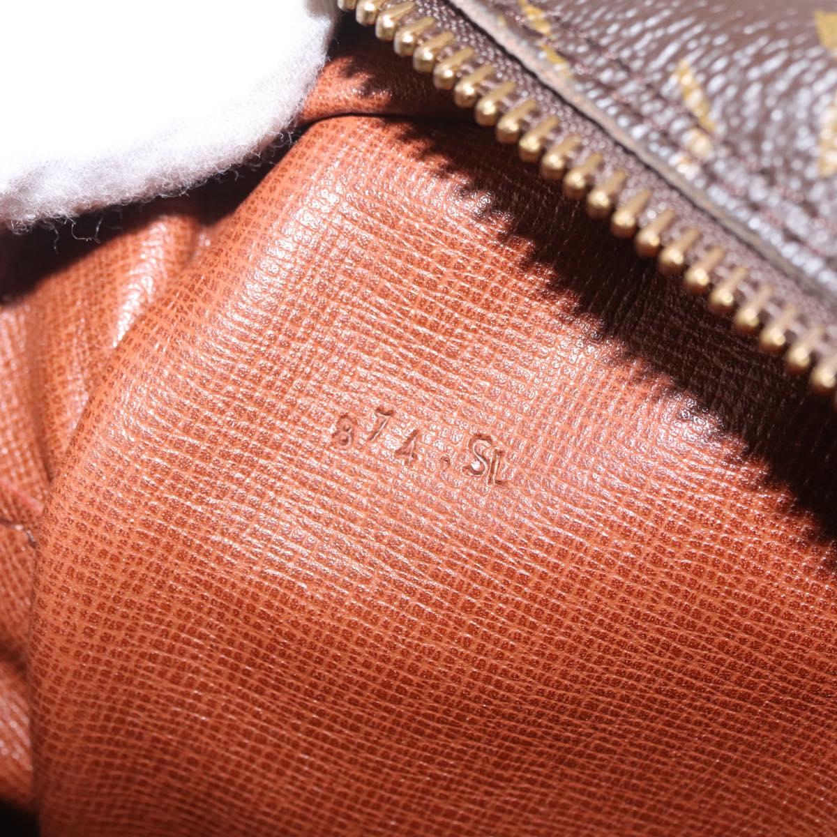 LOUIS VUITTON Monogram Compiegne 28 Clutch Bag M51845 LV Auth 210024