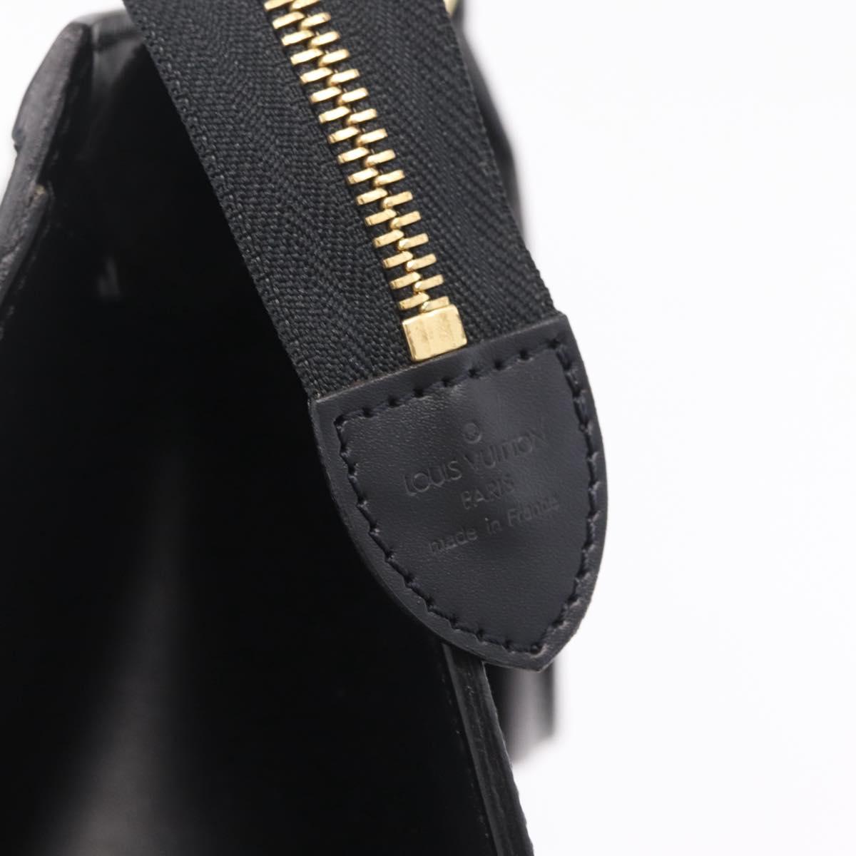 LOUIS VUITTON Epi Riviera Hand Bag Black M48182 LV Auth 210032