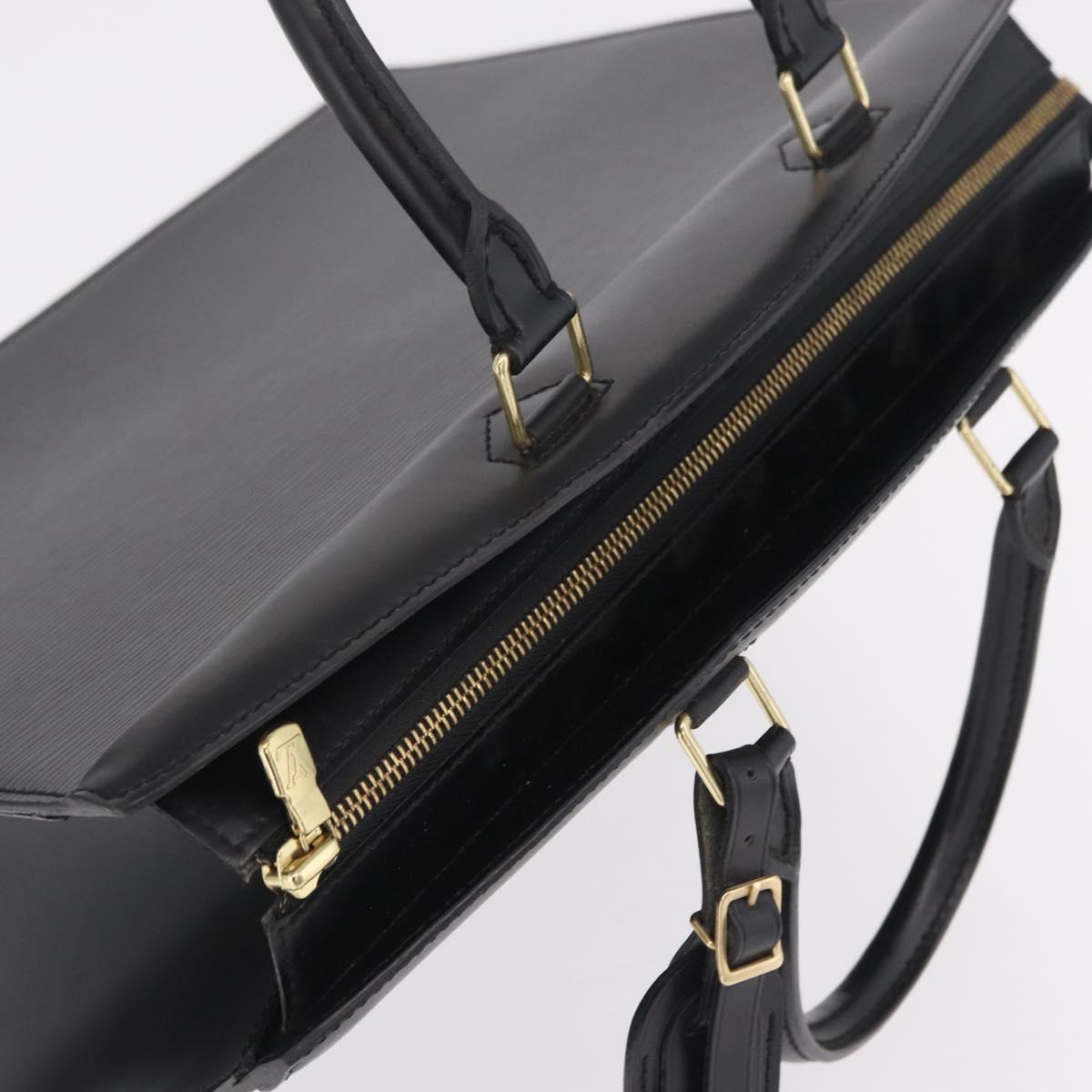 LOUIS VUITTON Epi Riviera Hand Bag Black M48182 LV Auth 210032
