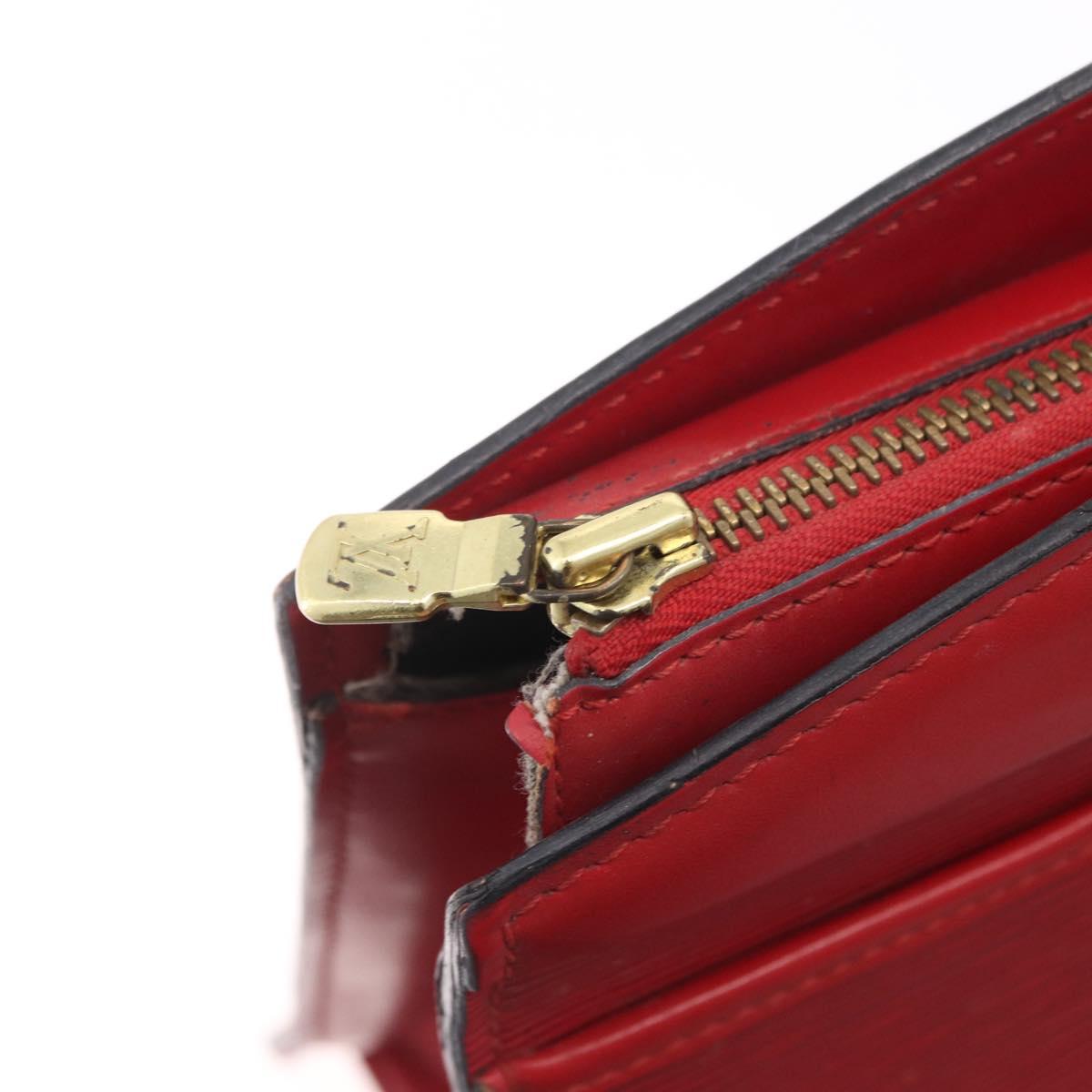 LOUIS VUITTON Epi Riviera Hand Bag Red M48187 LV Auth 210034
