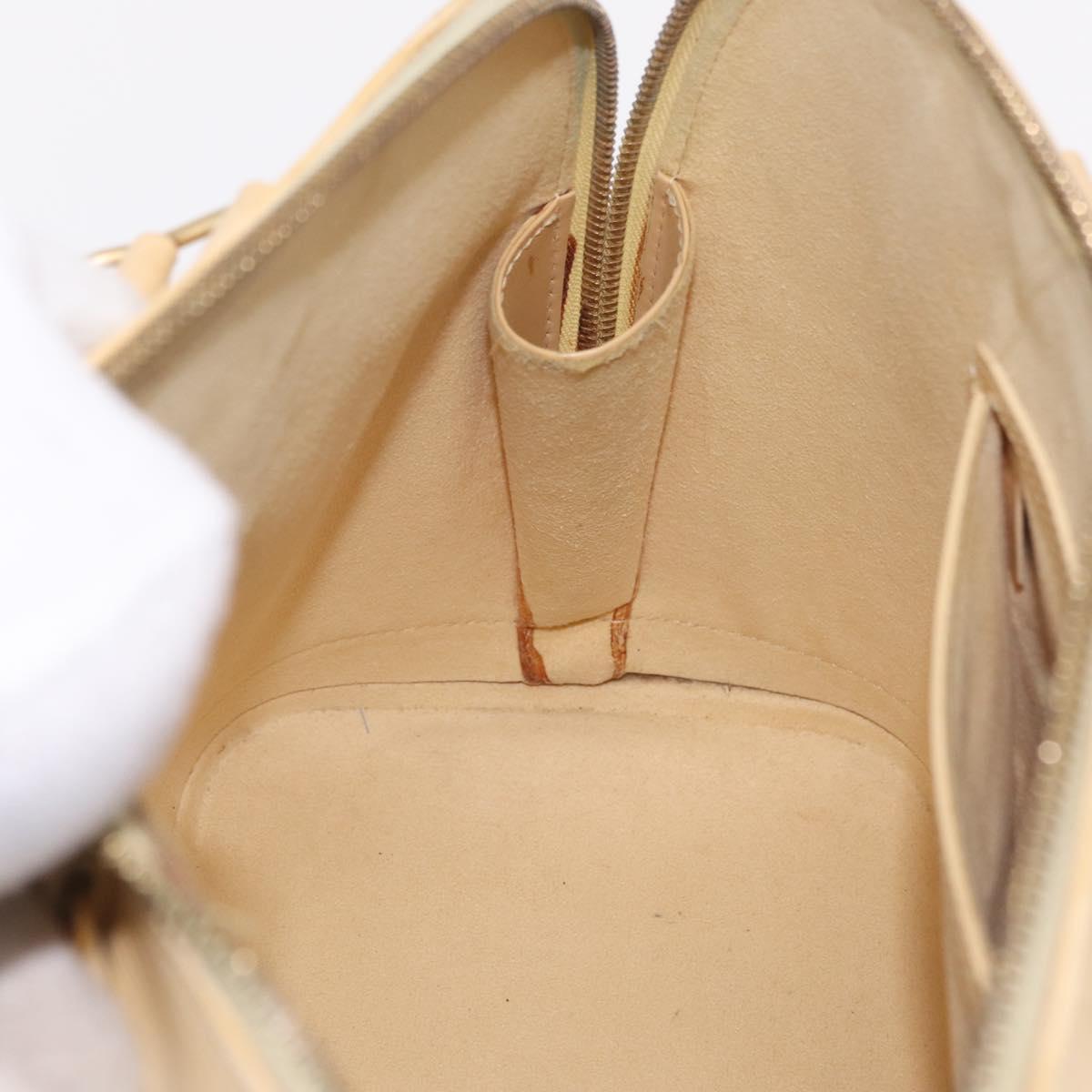 LOUIS VUITTON Epi Alma Hand Bag Vanilla M5214A LV Auth 210042