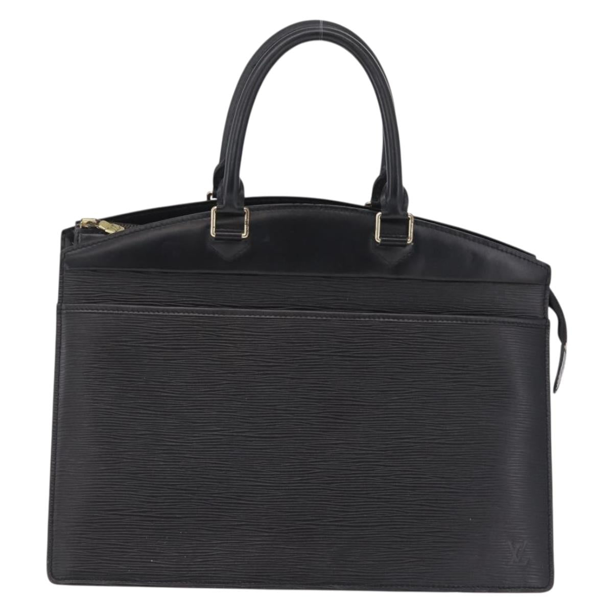 LOUIS VUITTON Epi Riviera Hand Bag Black M48182 LV Auth 210063