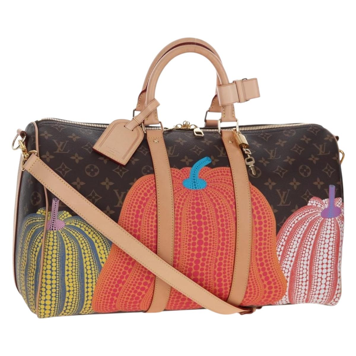LOUIS VUITTON Monogram Keepall Bandouliere 45 Boston Bag M46441 LV Auth 210068SM