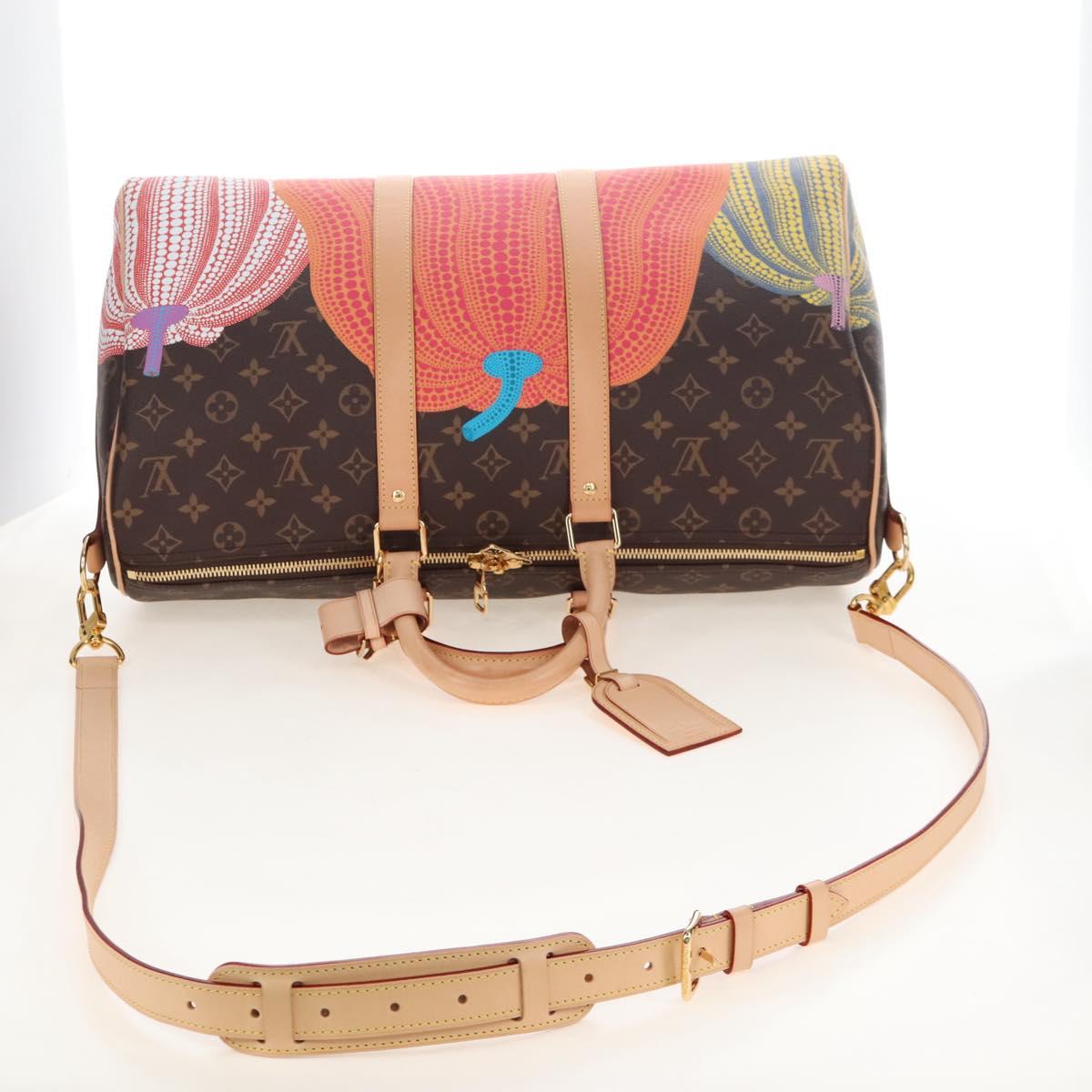 LOUIS VUITTON Monogram Keepall Bandouliere 45 Boston Bag M46441 LV Auth 210068SM