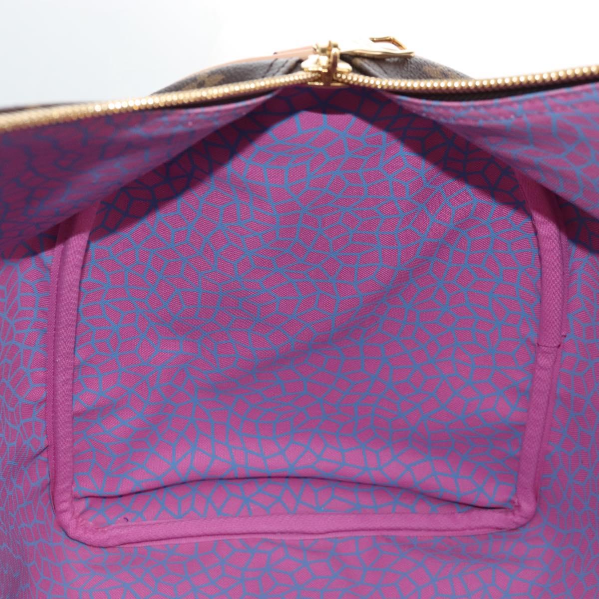 LOUIS VUITTON Monogram Keepall Bandouliere 45 Boston Bag M46441 LV Auth 210068SM
