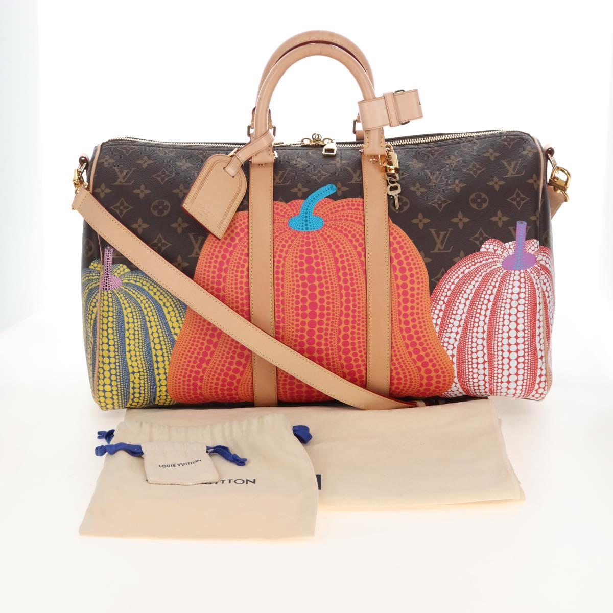 LOUIS VUITTON Monogram Keepall Bandouliere 45 Boston Bag M46441 LV Auth 210068SM