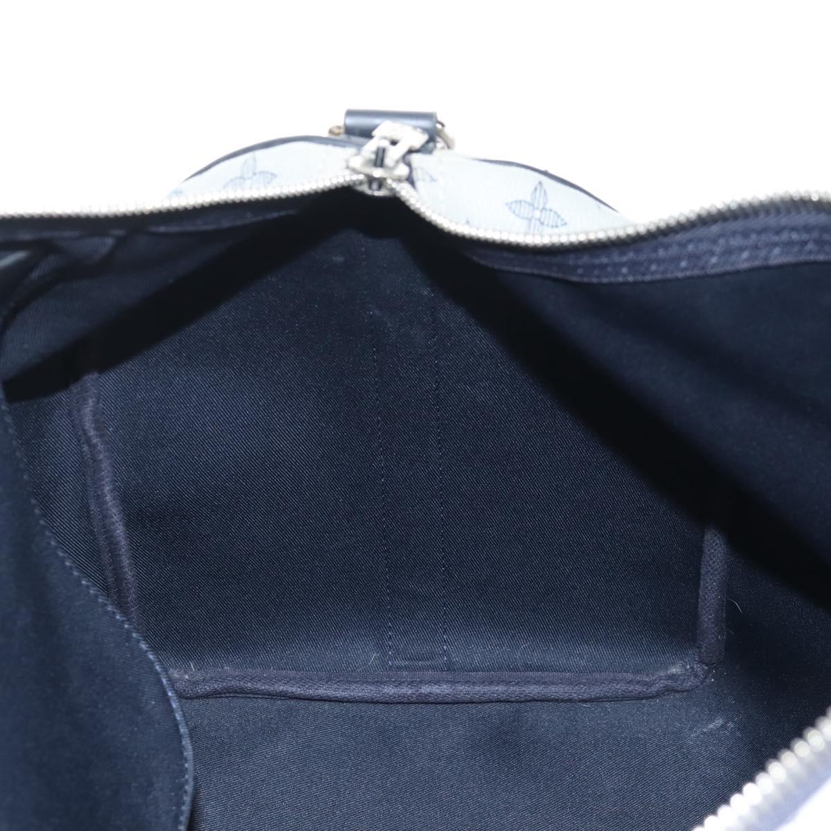 LOUIS VUITTON Monogram Savanna Keepall Bandouliere 45 Bag M54129 Auth 210069V