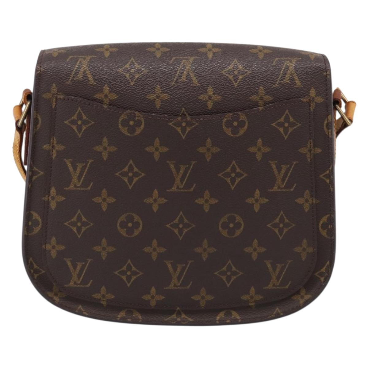 LOUIS VUITTON Monogram Saint Cloud GM Shoulder Bag M51242 LV Auth 210071