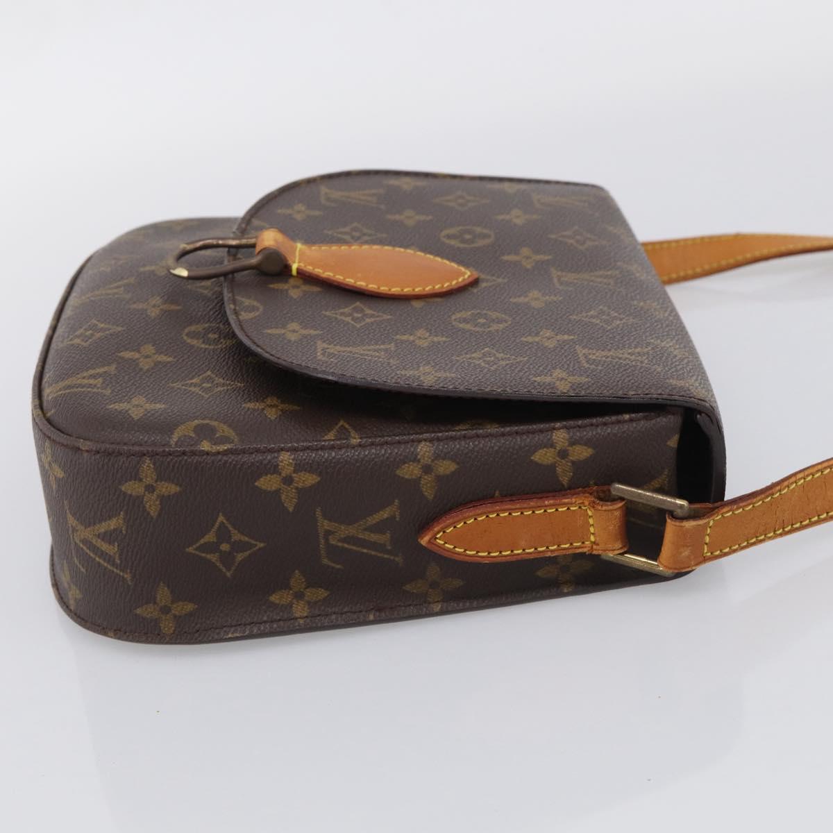 LOUIS VUITTON Monogram Saint Cloud GM Shoulder Bag M51242 LV Auth 210071
