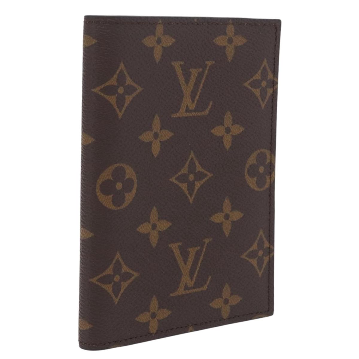LOUIS VUITTON Monogram Couvel Tulle Passopole Passport Case M60180 Auth 210092V