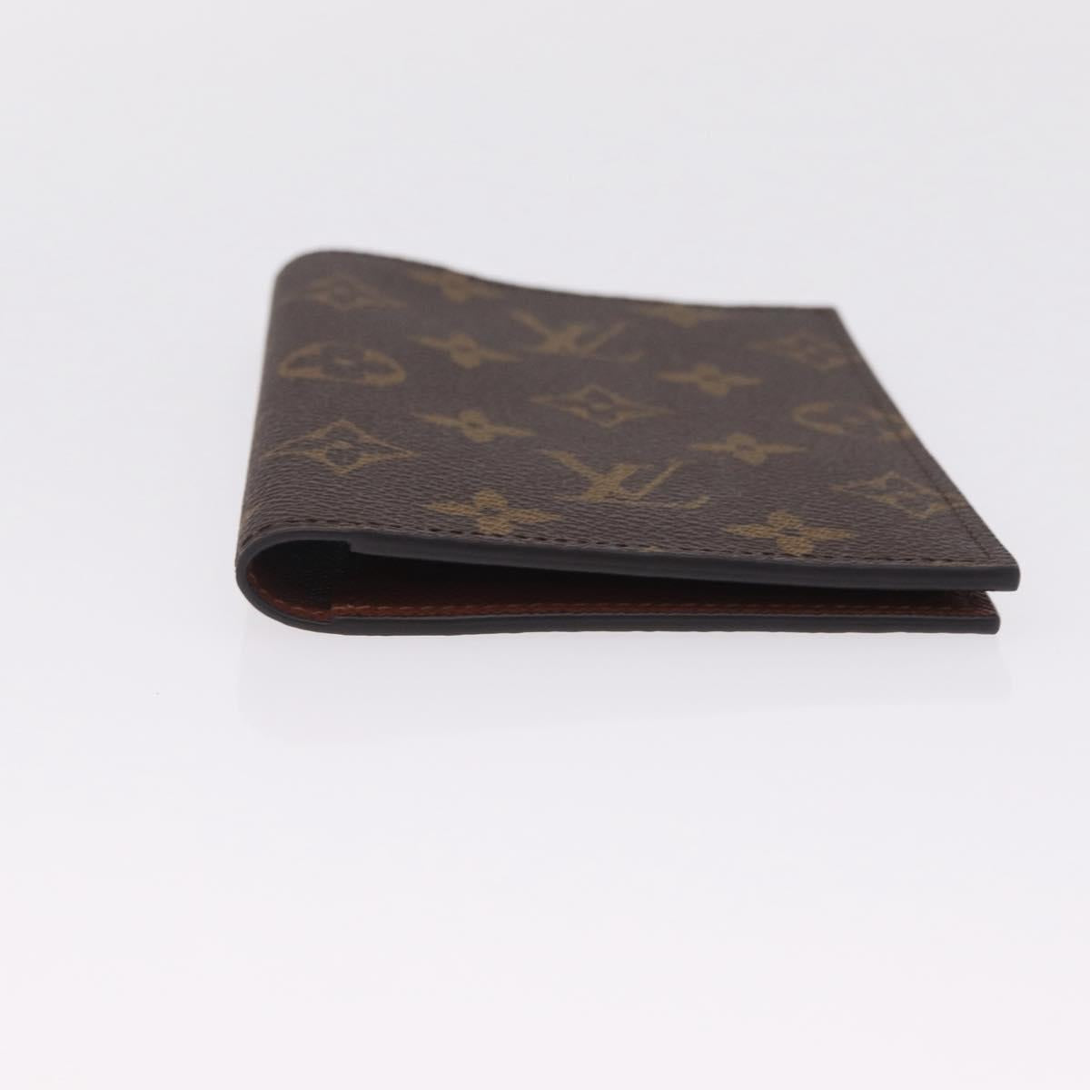 LOUIS VUITTON Monogram Couvel Tulle Passopole Passport Case M60180 Auth 210092V