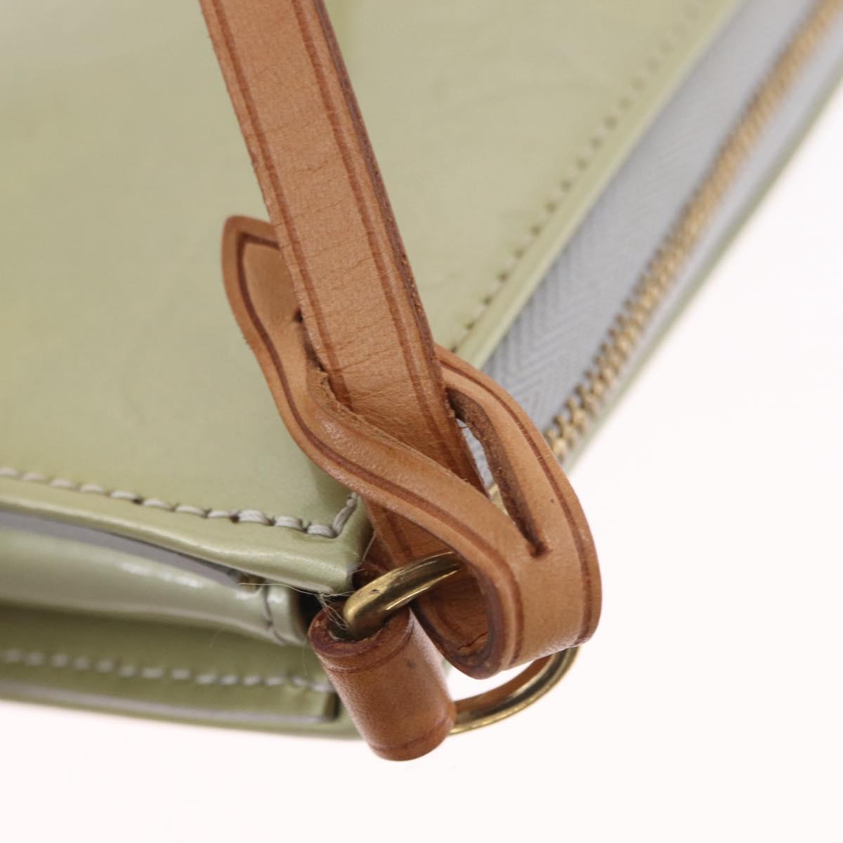 LOUIS VUITTON Monogram Vernis Lexington Pouch Gris M91056 LV Auth 210100A