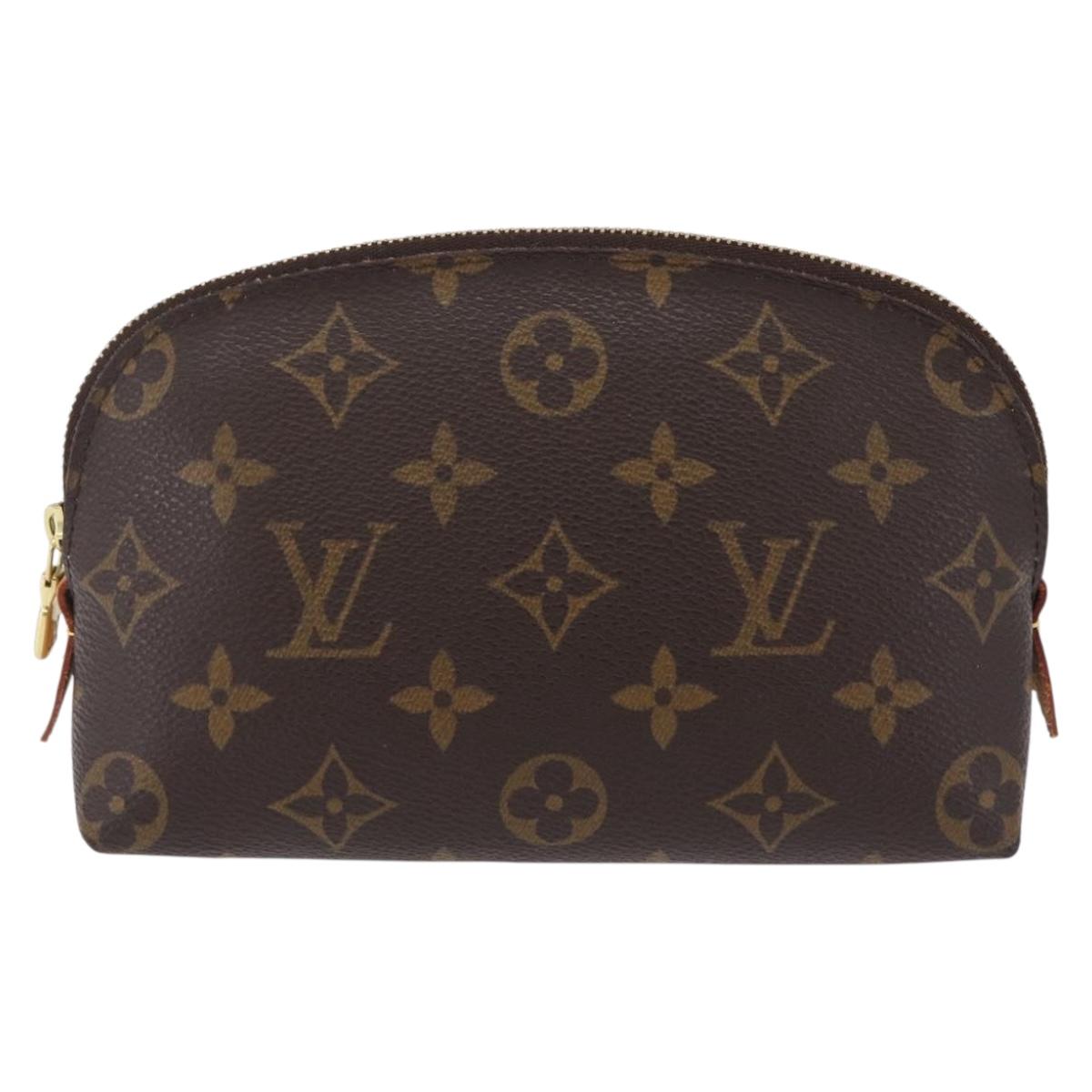 LOUIS VUITTON Monogram Pochette Cosmetic PM Pouch M43998 LV Auth 210102