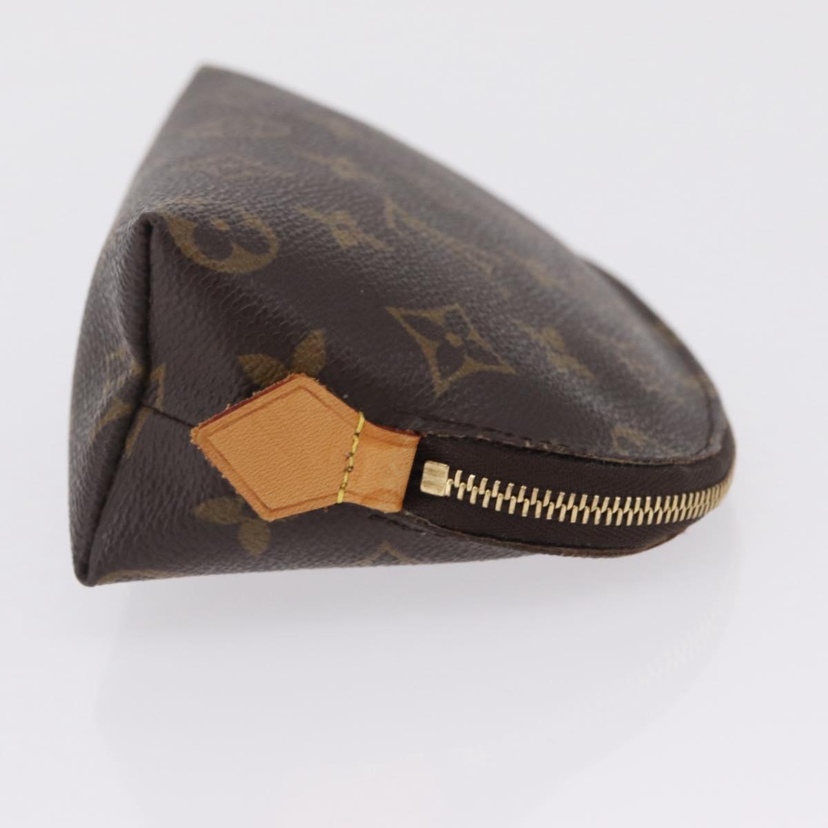 LOUIS VUITTON Monogram Pochette Cosmetic PM Pouch M43998 LV Auth 210102