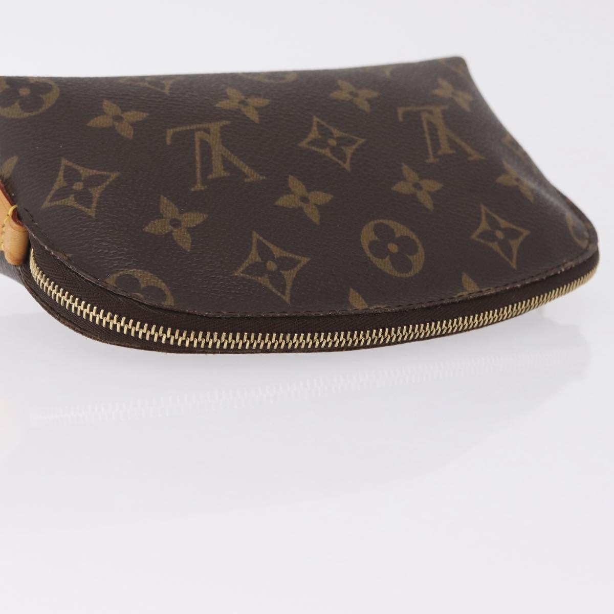 LOUIS VUITTON Monogram Pochette Cosmetic PM Pouch M43998 LV Auth 210102