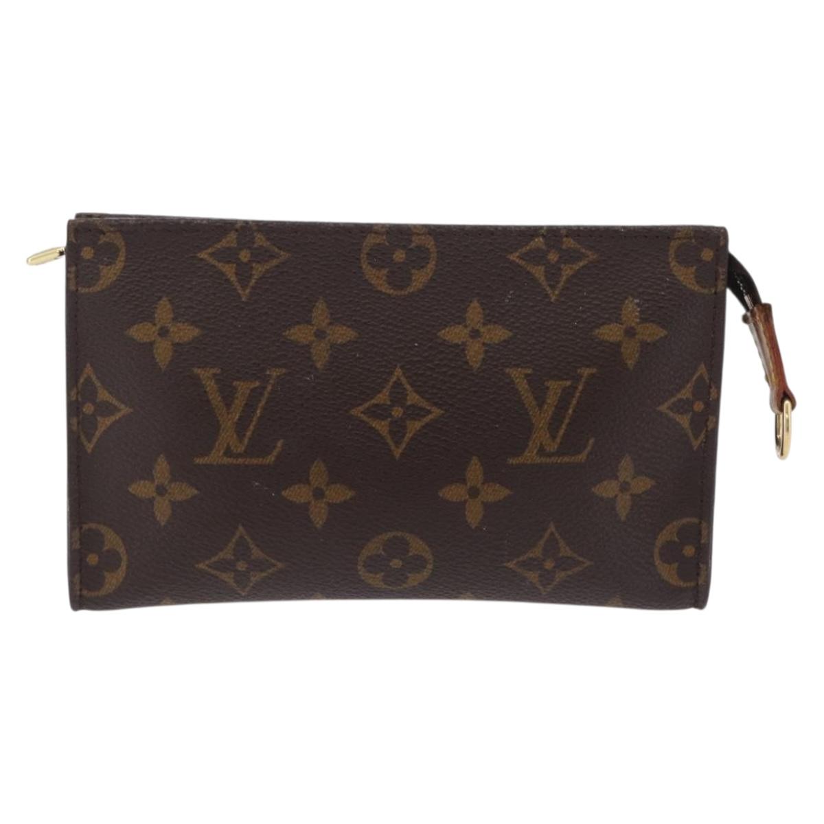 LOUIS VUITTON Monogram Bucket PM Pouch LV Auth 210103