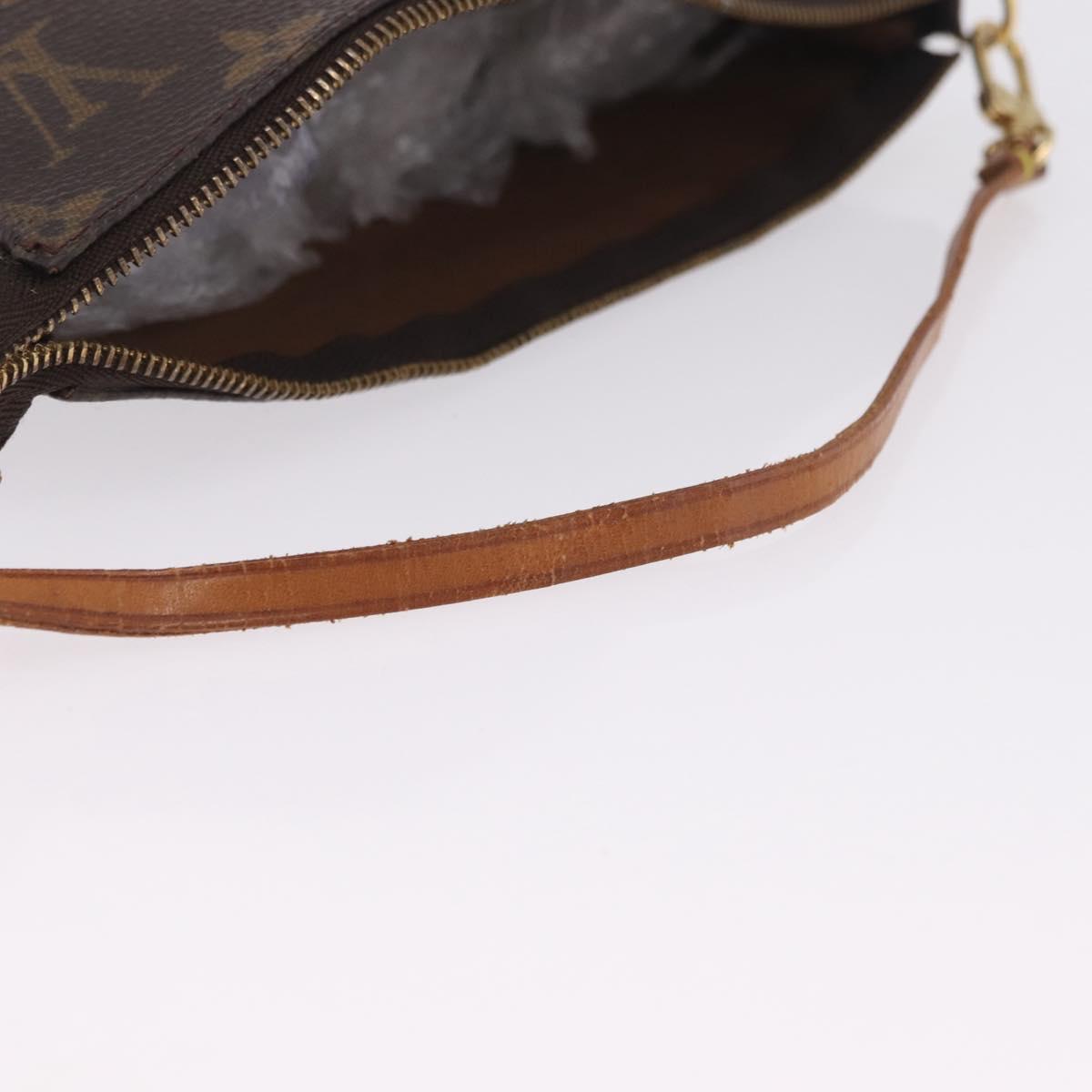 LOUIS VUITTON Monogram Mini Pochette Accessoires Pouch N41667 LV Auth 210104