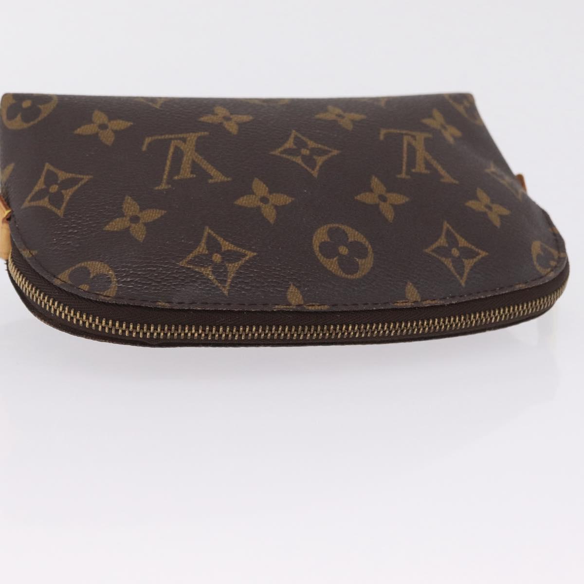 LOUIS VUITTON Monogram Pochette Cosmetic PM Pouch M43998 LV Auth 210107