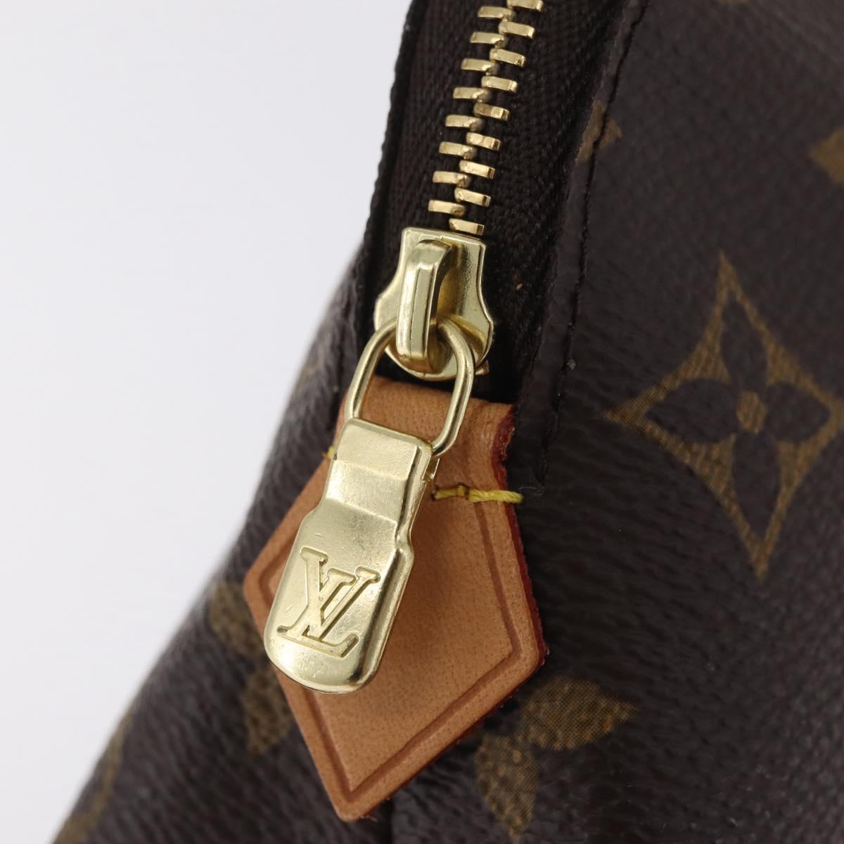 LOUIS VUITTON Monogram Pochette Cosmetic PM Pouch M43998 LV Auth 210109