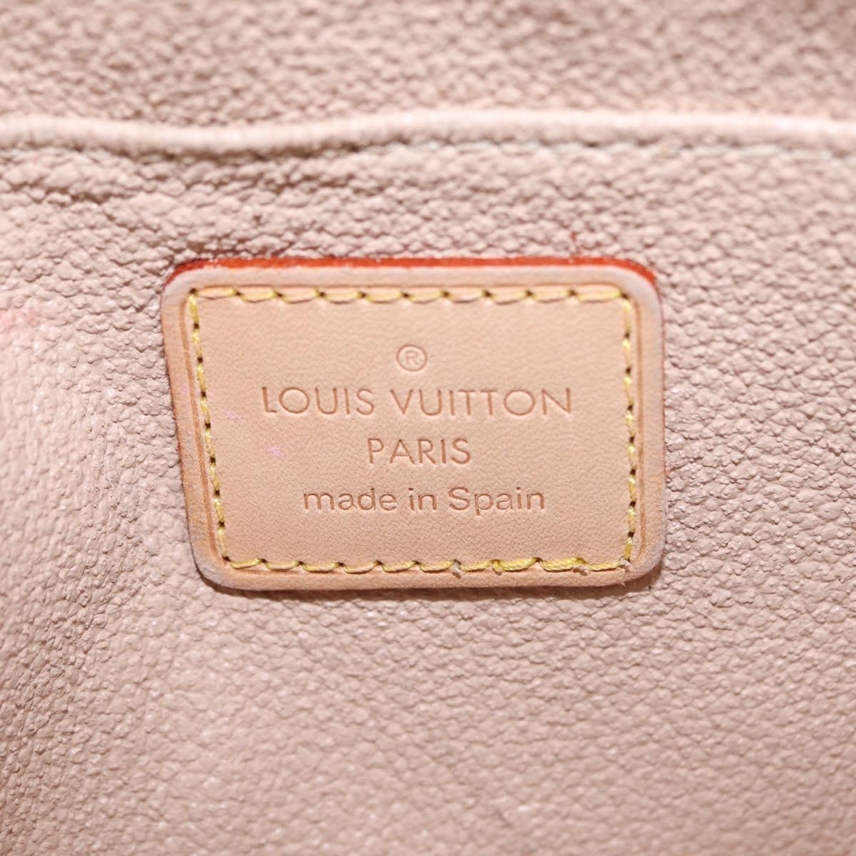 LOUIS VUITTON Monogram Pochette Cosmetic PM Pouch M43998 LV Auth 210109
