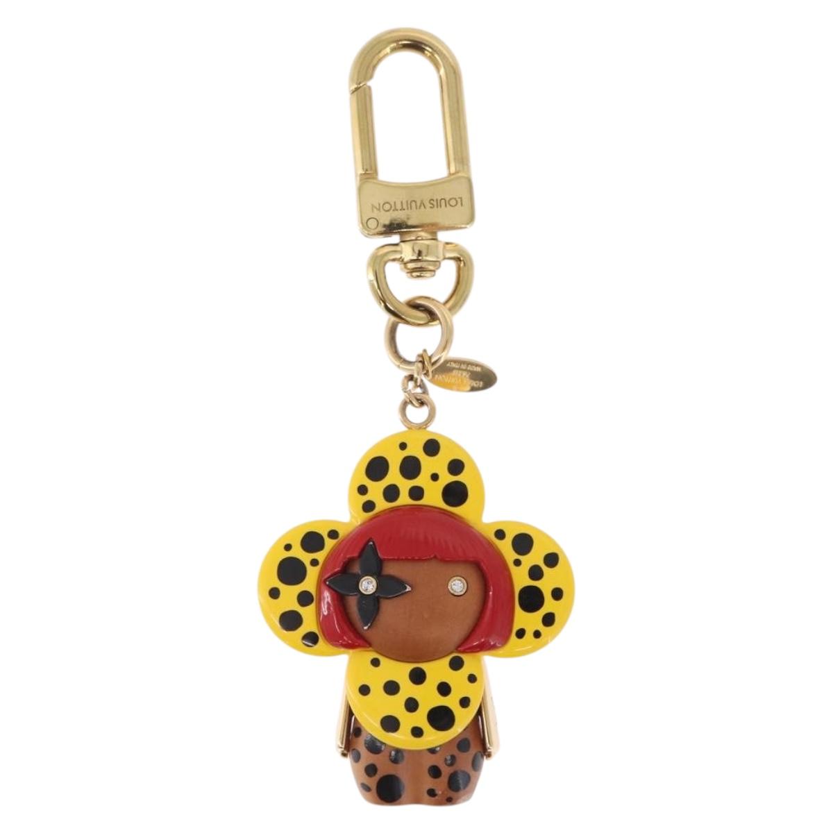 LOUIS VUITTON Porte Cles Vivienne Infinity Dot Charm metal M01146 Auth 210124M
