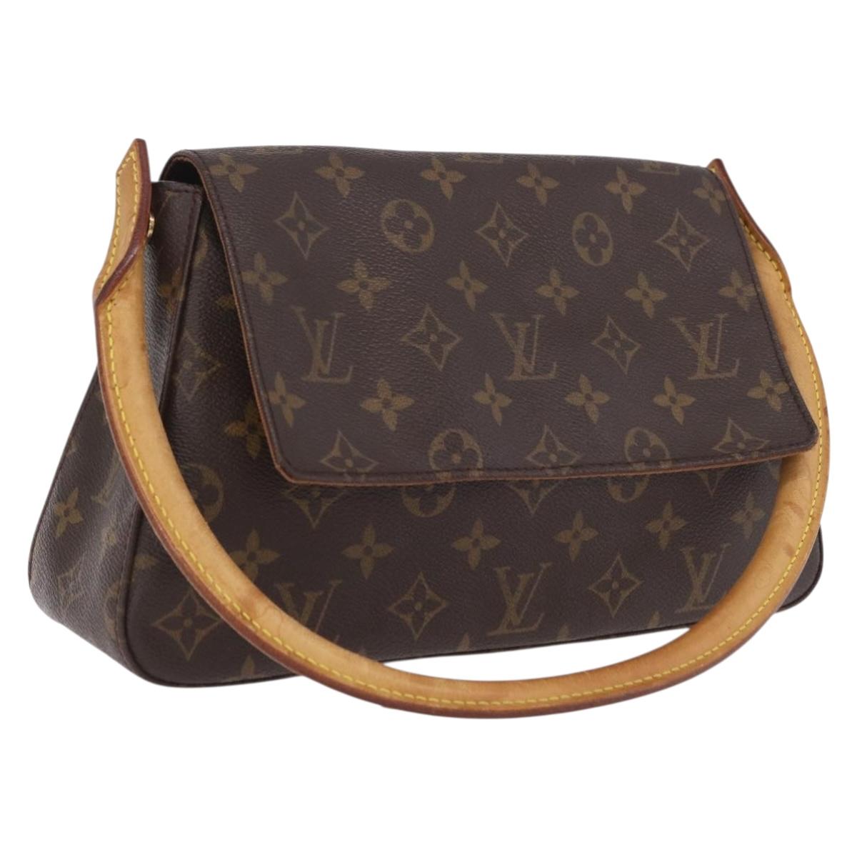 LOUIS VUITTON Monogram Mini Looping Shoulder Bag M51147 LV Auth 210148A