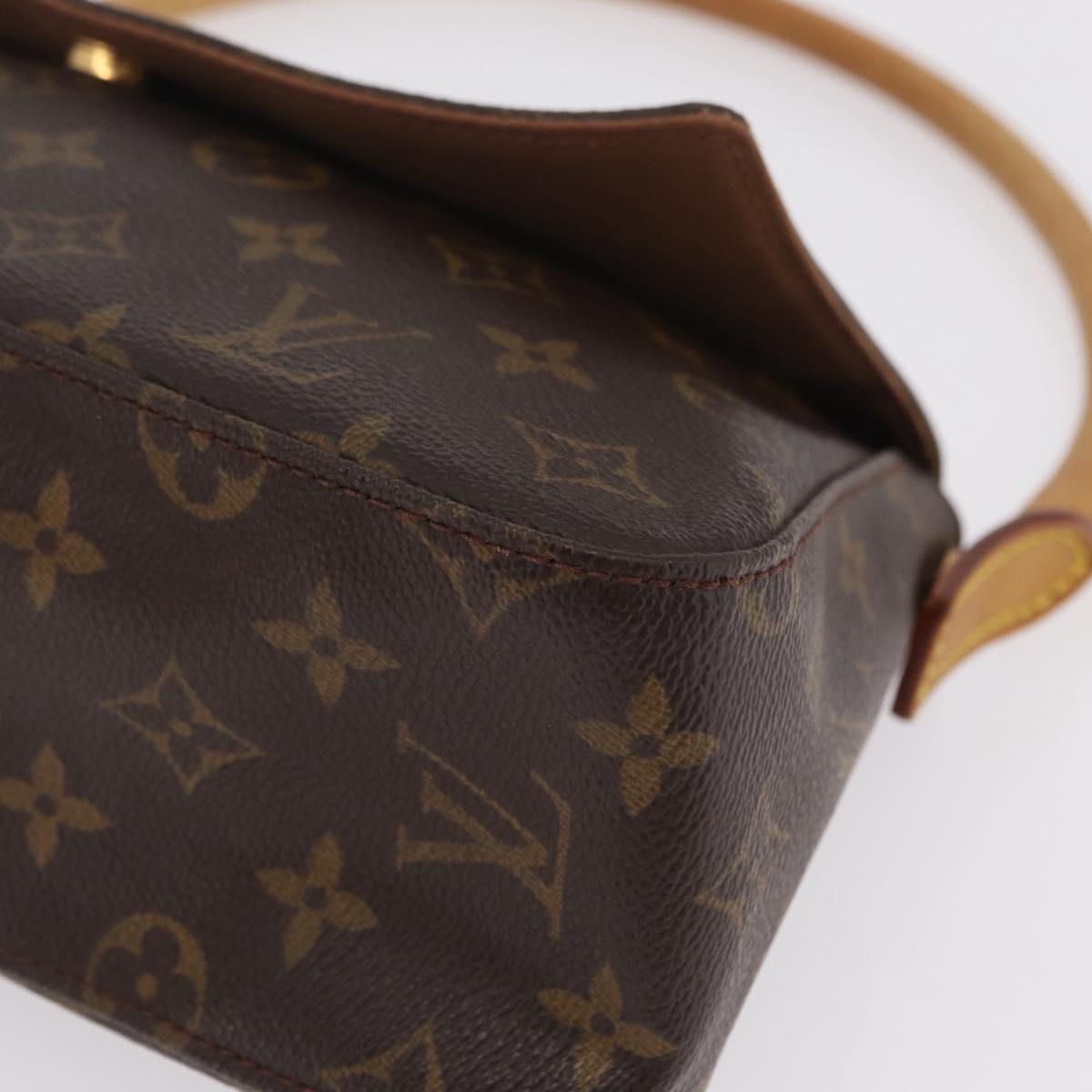 LOUIS VUITTON Monogram Mini Looping Shoulder Bag M51147 LV Auth 210148A