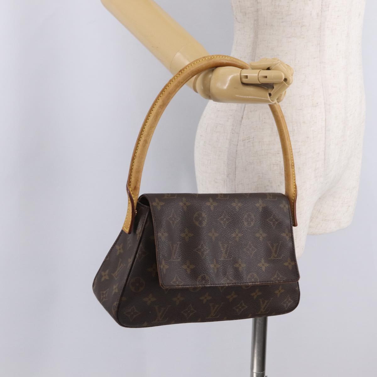 LOUIS VUITTON Monogram Mini Looping Shoulder Bag M51147 LV Auth 210148A