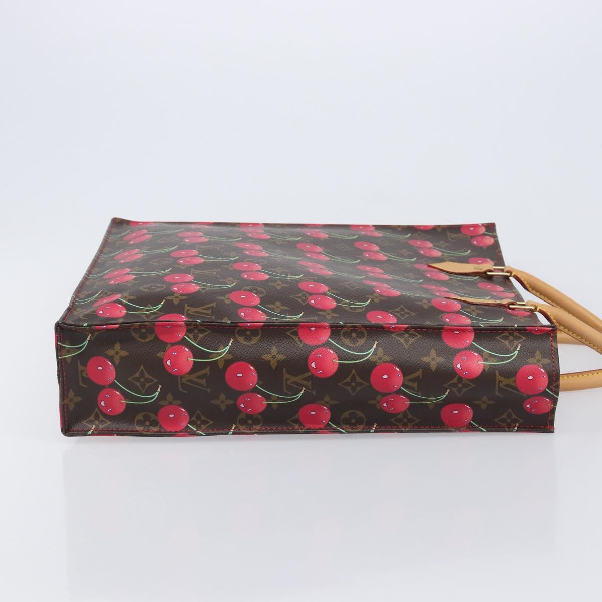 LOUIS VUITTON Monogram Cherry Sac Plat Hand Bag M95010 LV Auth 210155SAM