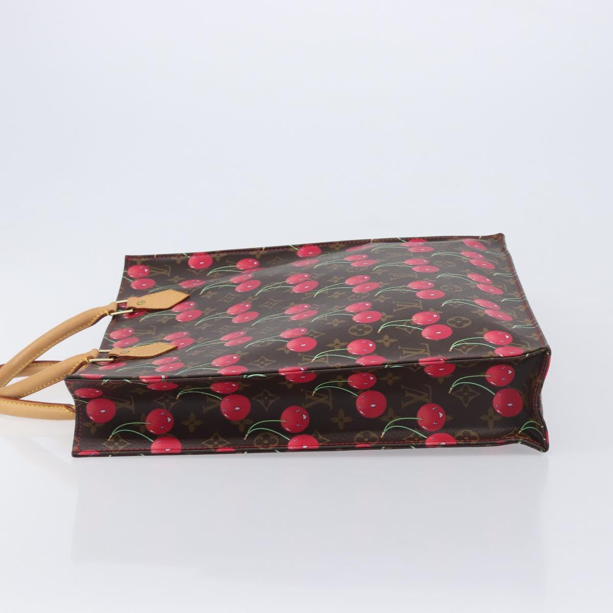 LOUIS VUITTON Monogram Cherry Sac Plat Hand Bag M95010 LV Auth 210155SAM