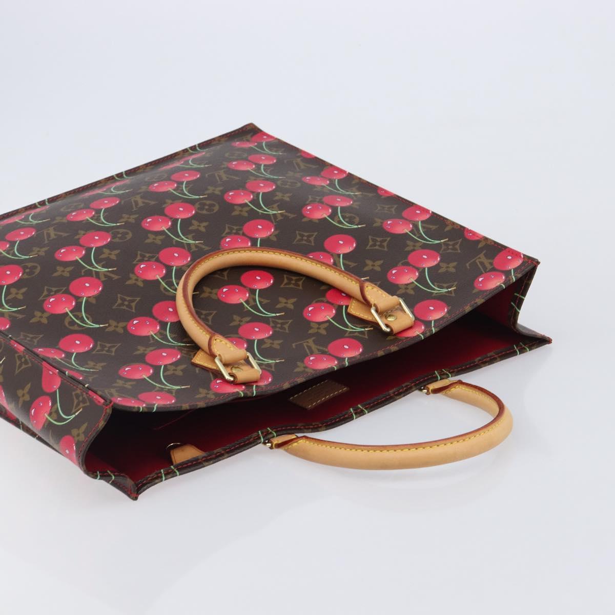 LOUIS VUITTON Monogram Cherry Sac Plat Hand Bag M95010 LV Auth 210155SAM