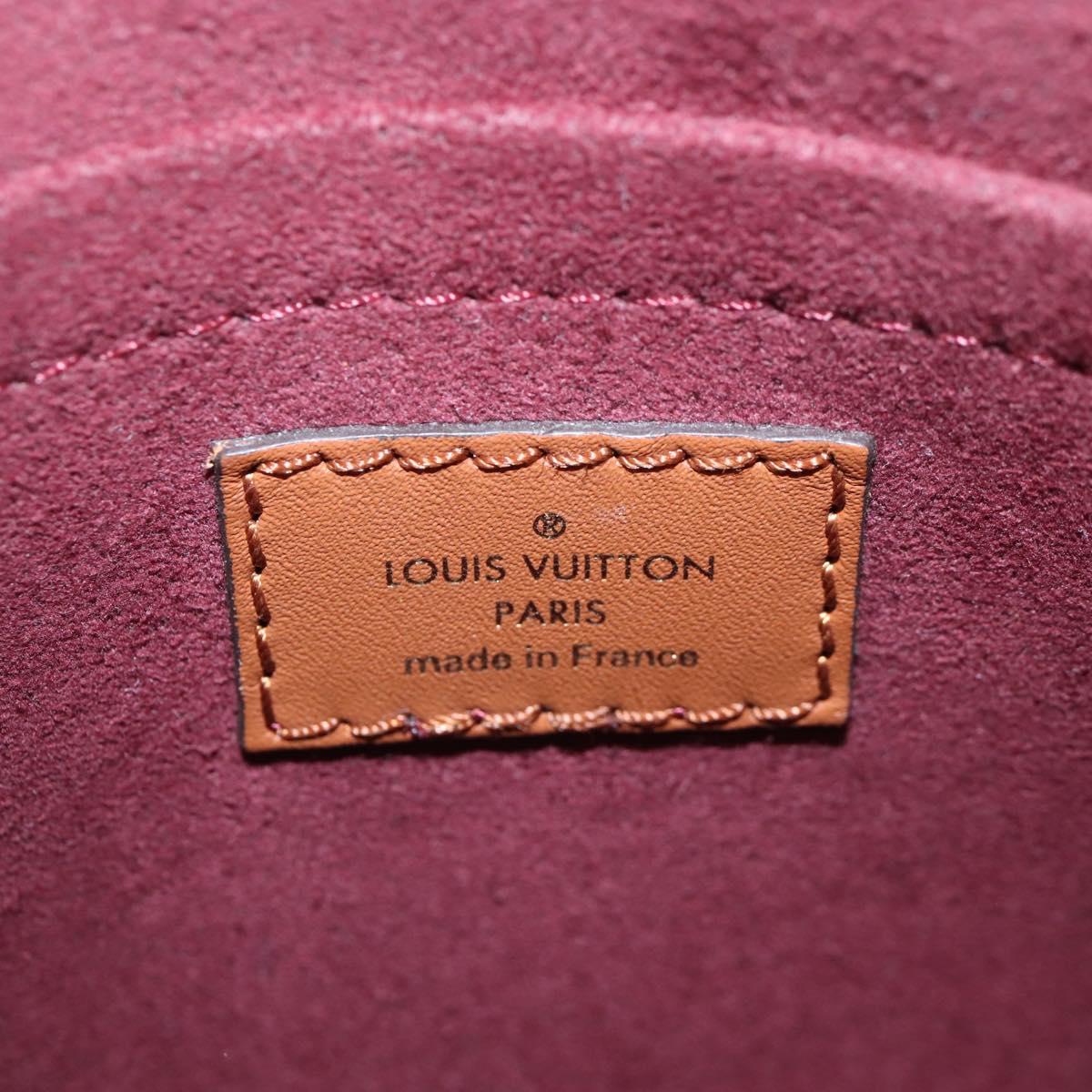 LOUIS VUITTON Pre-owned 1854 Print Petit Sac Plat Bag M69846 LV Auth 210158M