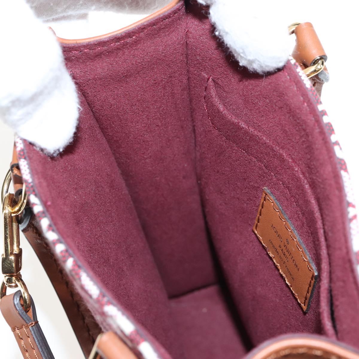 LOUIS VUITTON Pre-owned 1854 Print Petit Sac Plat Bag M69846 LV Auth 210158M