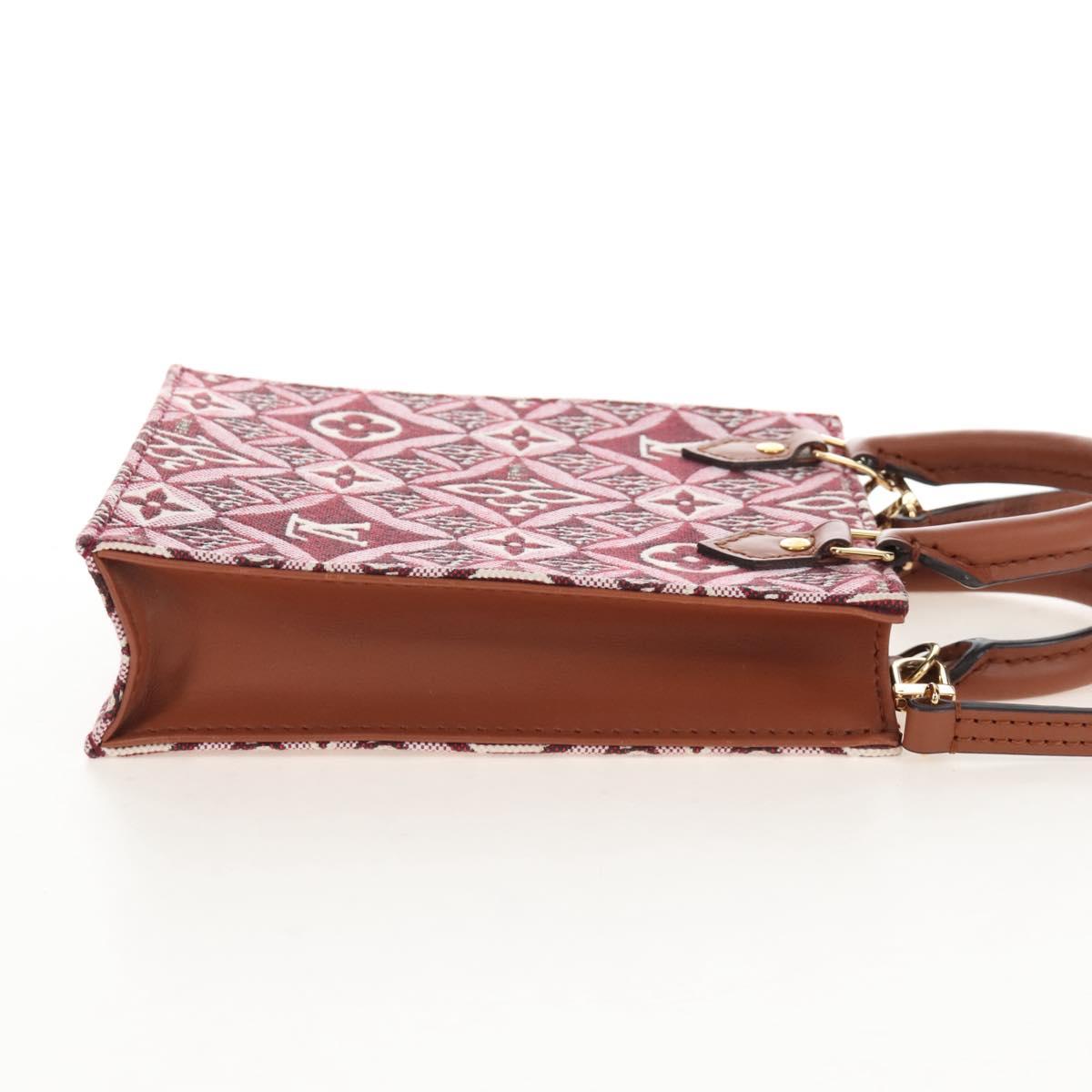 LOUIS VUITTON Pre-owned 1854 Print Petit Sac Plat Bag M69846 LV Auth 210158M