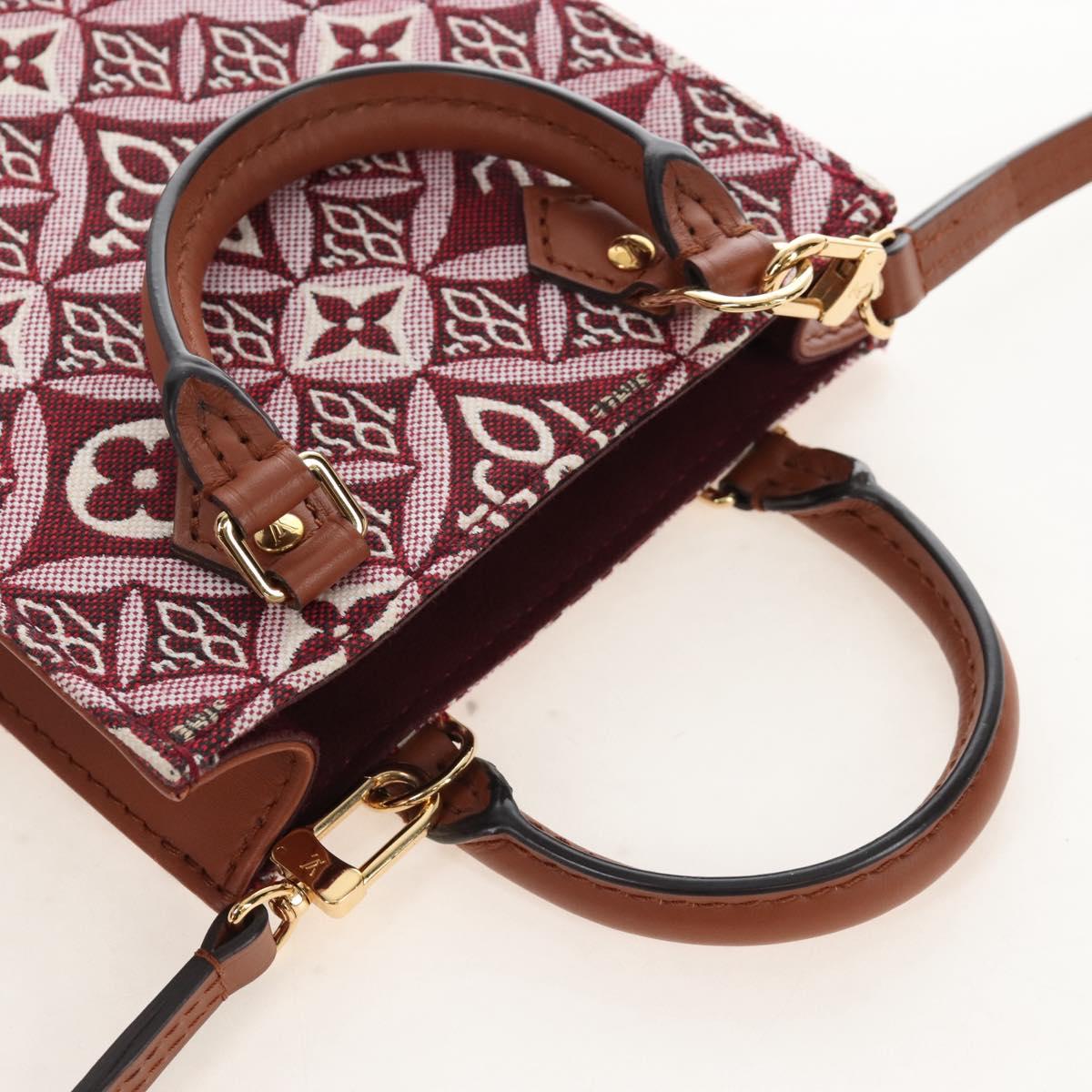 LOUIS VUITTON Pre-owned 1854 Print Petit Sac Plat Bag M69846 LV Auth 210158M