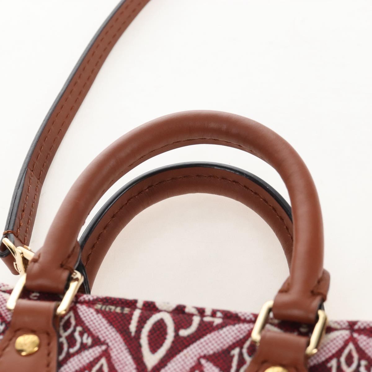 LOUIS VUITTON Pre-owned 1854 Print Petit Sac Plat Bag M69846 LV Auth 210158M