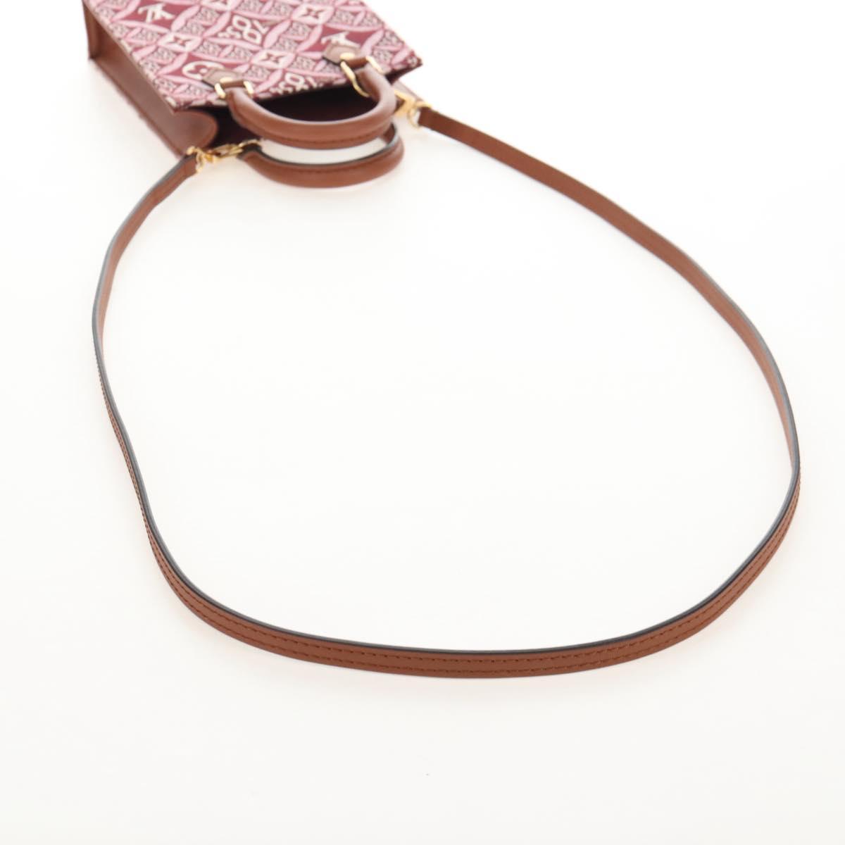 LOUIS VUITTON Pre-owned 1854 Print Petit Sac Plat Bag M69846 LV Auth 210158M