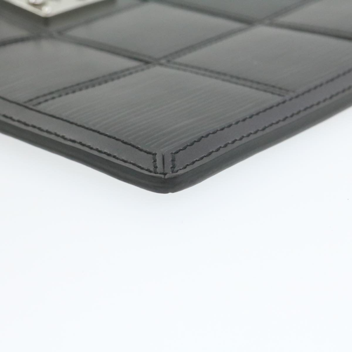 LOUIS VUITTON Epi Stretch Mojito Shoulder Bag Pouch Black M54612 LV Auth 21016