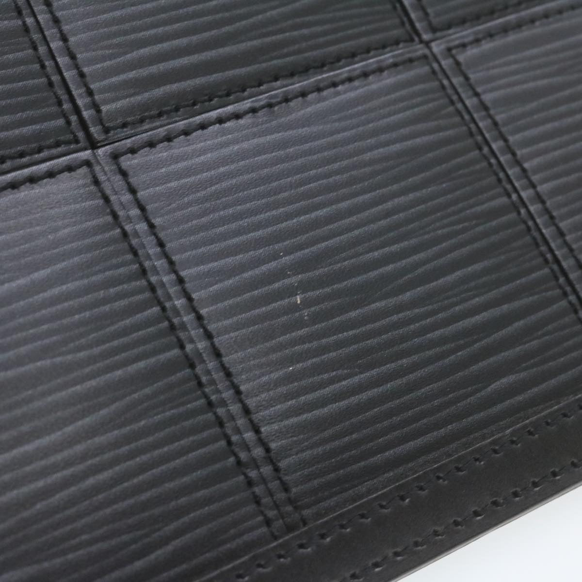 LOUIS VUITTON Epi Stretch Mojito Shoulder Bag Pouch Black M54612 LV Auth 21016V